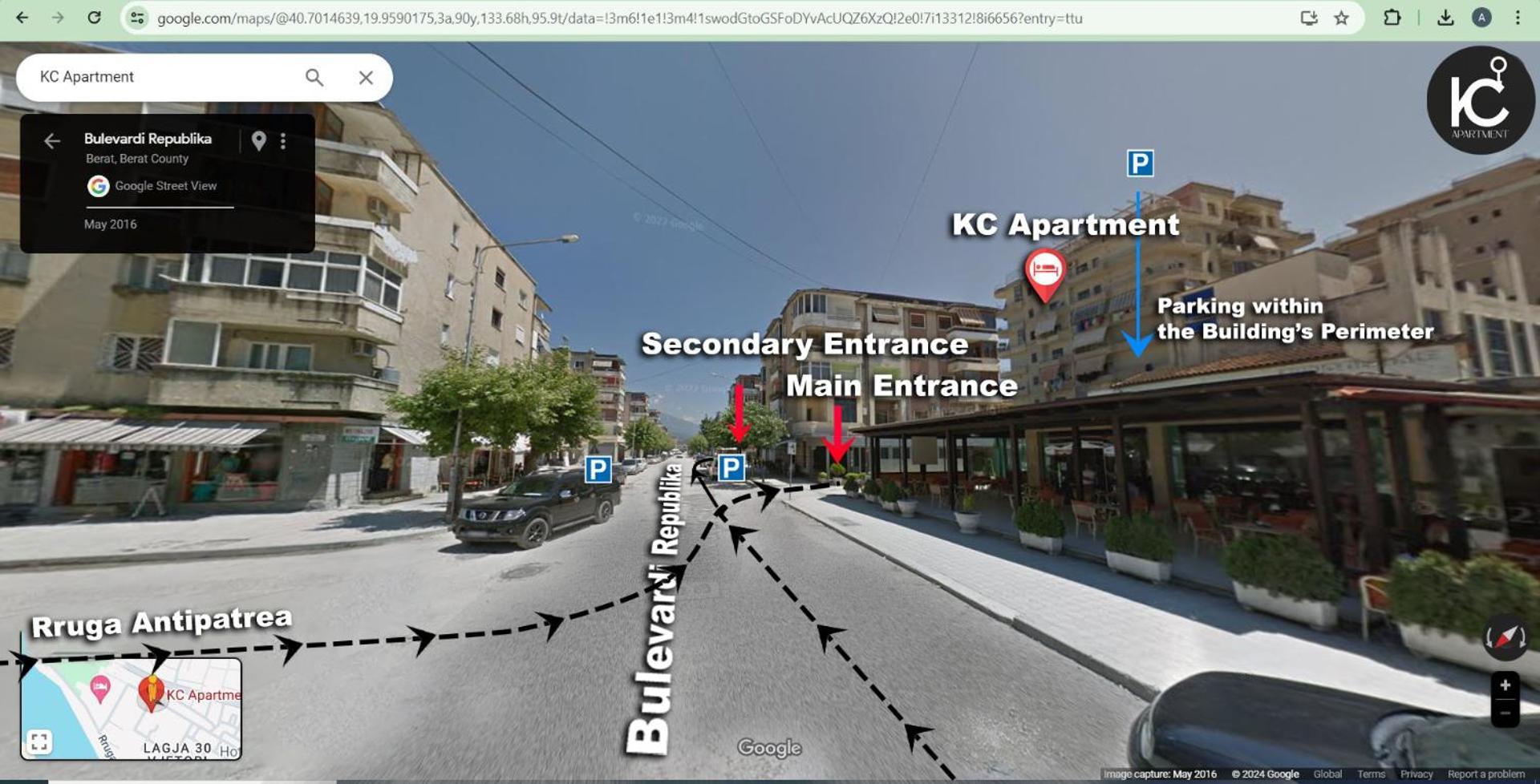 Kc Apartment Berat Exterior foto